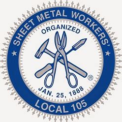 sheet metal union salary|smw local 105 sheet metal.